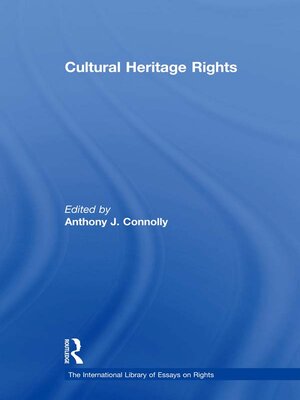 cover image of Cultural Heritage Rights